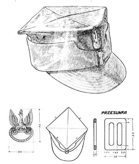 Rogatywka polowa wz.37 wojska polskiego / Pattern 1937 Polish Army field cap. | Uniformi ...