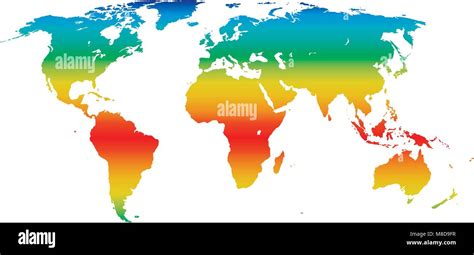 vector climate world map Stock Vector Image & Art - Alamy