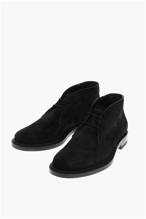 Tod's Suede Leather Desert Boots men - Glamood Outlet