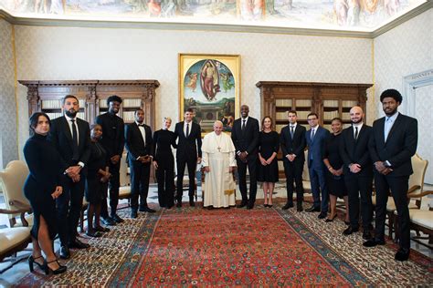 Five Black NBA Players Meet with Pope Francis to Discuss Social Justice ...