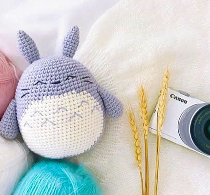 Crochet Totoro PDF Amigurumi Free Pattern - Lovelycraft