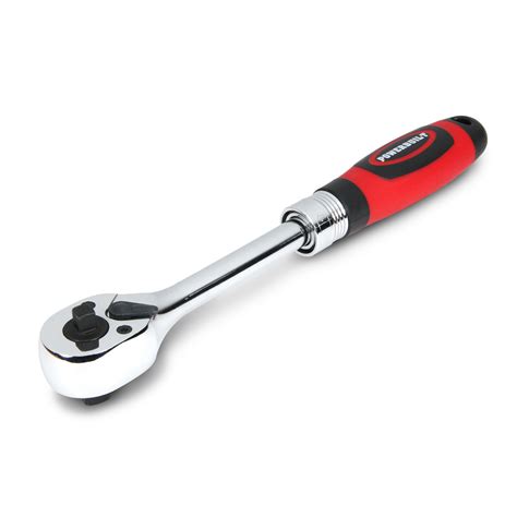 1/4 in. by 3/8 in. Dual Drive Extended Ratchet – Powerbuilt Tools