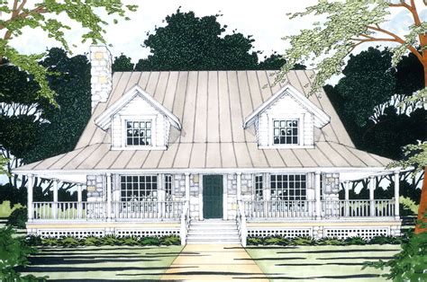 Plan 12320jl One Story Farmhouse Plan With Rear Wrap Around Porch And - Vrogue