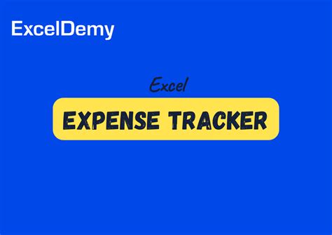 Excel Expense Tracker - ExcelDemy