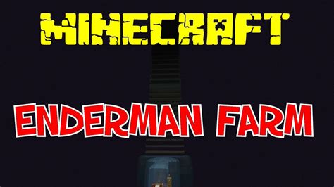 Minecraft:Enderman XP Farm Tutorial (Very Efficient/Low Cost/Level 30 in 45 Seconds!!) - YouTube