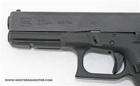 Glock-22-GEN4-closup-of-GEN-4-on-the-Slide – Western Shooter