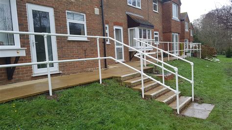 Meadow Court Handrail Case Study | Ezi Klamp Systems