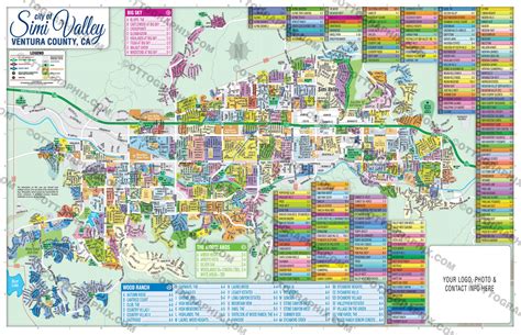 Simi Valley Map, Ventura County, CA – Otto Maps