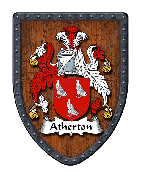 Atherton Family Coat of Arms Family Crest – My Family Coat Of Arms