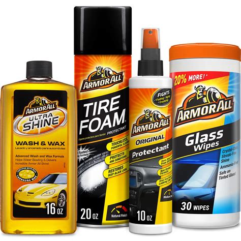 Armor All Complete Car Care Kit (4 Pieces), Car Cleaning - Walmart.com