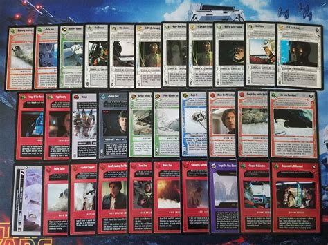 Star Wars CCG Five Rare Cards Lot from Assorted Rares: Hoth Limited | eBay