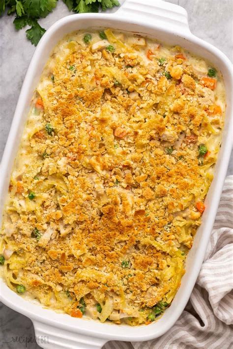 Chicken Noodle Casserole - The Recipe Rebel [VIDEO]