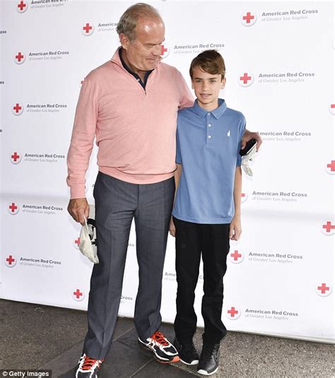 Kelsey Grammer and son Jude attend celeb golf tournament - WSTale.com