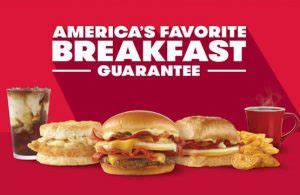 Wendy's Breakfast Hours With Menu and Timings