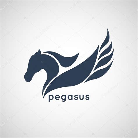 Pegasus Logo Vektor Stock Vector by ©ilovecoffeedesign 78010152