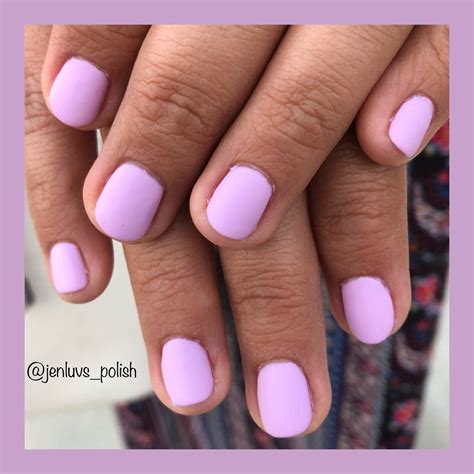 Lilac Matte Short Natural Nails | Lilac nails, Natural nails, Nails