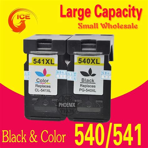 Compatible for Canon MG3250 MG3550 MG4150 MG4250 Pixma Printer ink cartridge PG 540 ip540-in Ink ...