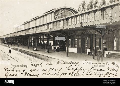 Park Railway Station, Johannesburg Stock Photo - Alamy