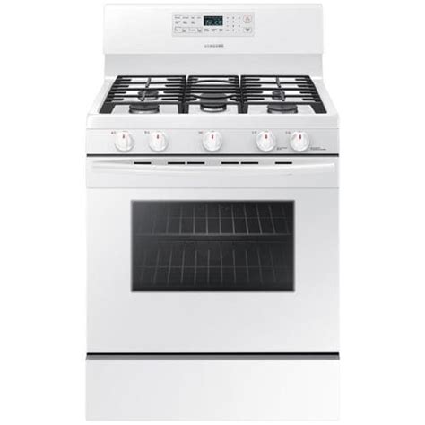 Samsung 5 Burners 5.8-cu ft Self-Cleaning Convection Freestanding Gas ...