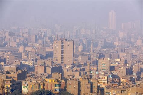 Premium Photo | The skyline of cairo egypt