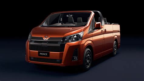 April Fool's Day: Toyota Reveals Limited Edition HiAce 'PieAce' Convertible for Australia ...