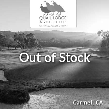 Quail Lodge & Golf Club - Northern California Golf Deals - Save 45%