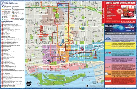 Printable Map Of Downtown Toronto - Printable Maps