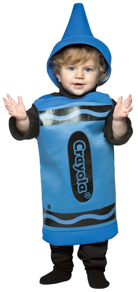 Blue Crayola Crayon Toddler Costume - PartyBell.com