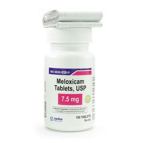 Meloxicam, 7.5mg Tablets, 100/Bottle | McGuff