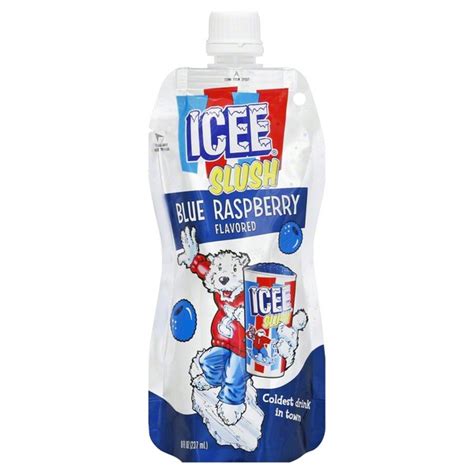 Icee Slush, Blue Raspberry Flavored (8 oz) - Instacart