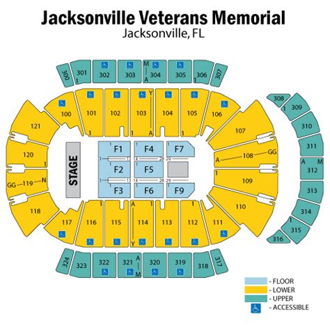 jacksonville+veterans+memorial+arena+seating | Jacksonville Veterans ...