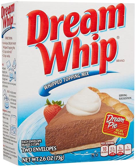 Kraft Dream Whip - 2.6 Ounces | Dream pie recipe, Dream whip, Dessert ...