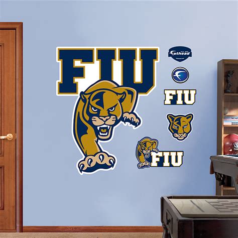 FIU Golden Panthers Logo Wall Decal | Shop Fathead® for FIU Golden ...