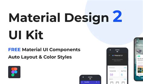 Material Design 2 UI Kit | Figma