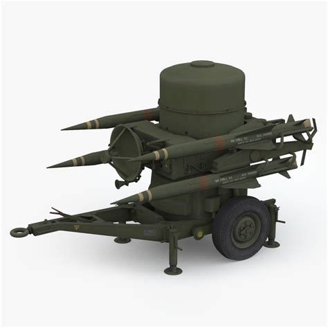 3D rapier missile launcher - TurboSquid 1435433