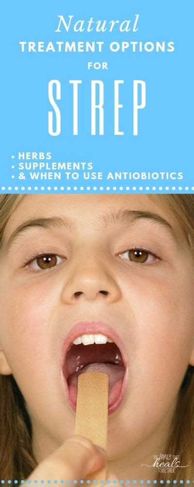 Natural Treatments For Strep | The Family That Heals Together | Natural treatments, Treatment ...