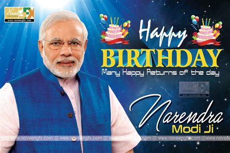 narendra modi birthday wishes and greetings hd images | naveengfx