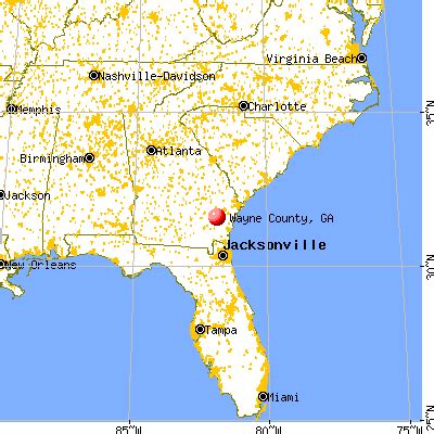 Wayne County, Georgia detailed profile - houses, real estate, cost of living, wages, work ...