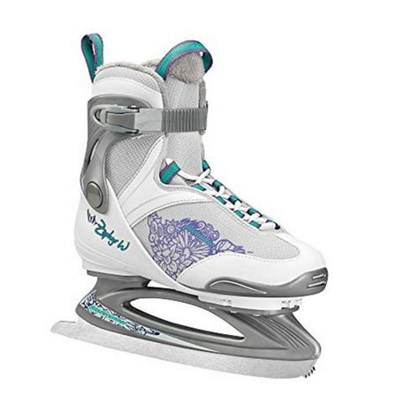 Bladerunner Womens Zephyr Ice Skate Ice Skates, Adult, White/Purple - Walmart.com - Walmart.com