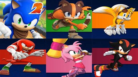 Sonic Vs Shadow Vs Silver Vs Knuckles Vs Tails