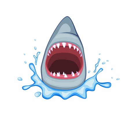 Shark Clipart Open Mouth Shark Mouth Open Png Transparent | Images and Photos finder