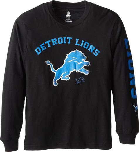 Amazon.com : NFL Youth Detroit Lions Team Graphic Alternate Tee, X-Small, Black : Clothing