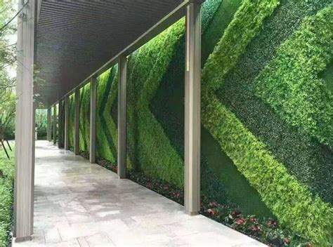 Vertical Plant Artificial Walls Green Wall Vertical Grass Wall Garden ...