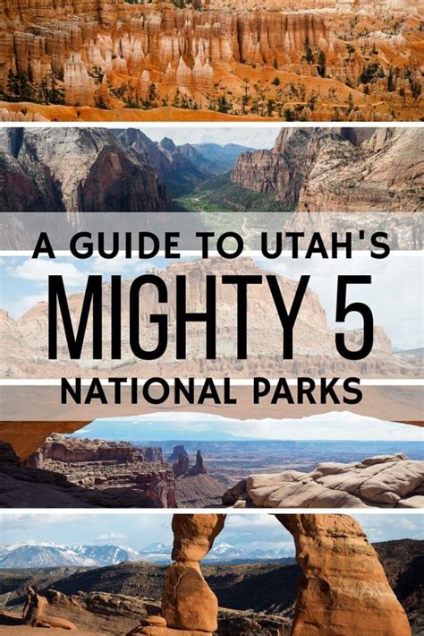 The Mighty 5: A Guide to Utah's National Parks