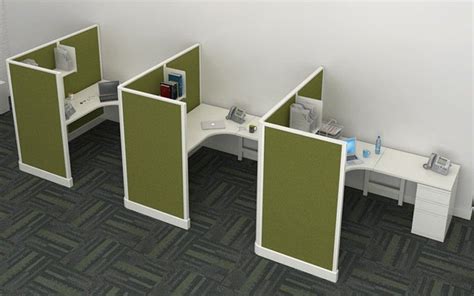 Modern Cubicles with Privacy Panels - Joyce Contract Interiors | Office cubicle design, Cubicle ...