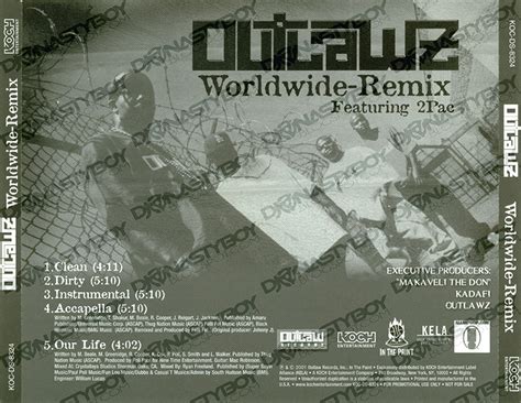 Promo, Import, Retail CD Singles & Albums: Outlawz - Worldwide - (Remix) - (Promo CD Single) - 2001