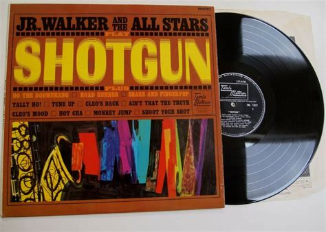 popsike.com - JUNIOR WALKER AND THE ALL STARS - SHOTGUN LP VINYL Rare UK 1st Motown Album Jr ...