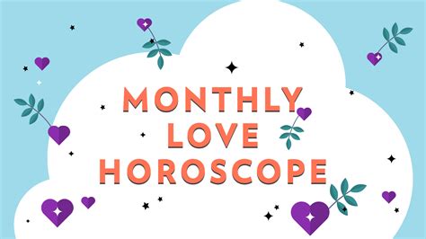 Monthly Love & Relationships Horoscope - Free Horoscope for August 2019 ...