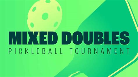 Mixed Doubles Pickleball Tournament | Intermediate - Northbrook Park ...