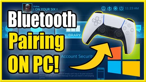 How to Connect PS5 Controller to PC using Bluetooth Wireless Connection ...